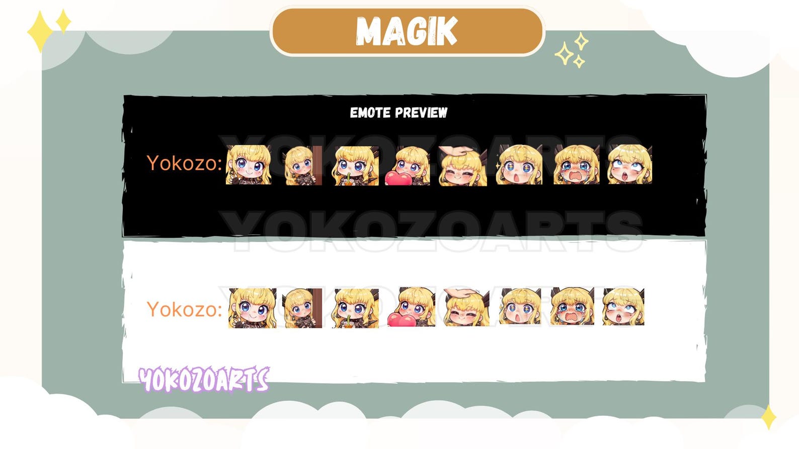 Marvel Rivals - Magik Emotes, Chibi Emotes for Youtube/twitch/discord ...