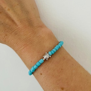 Turtle beaded bracelet