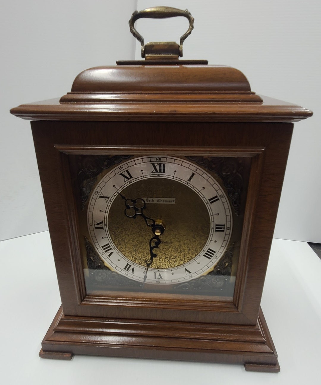 Vintage 1960s Seth Thomas Mantle Clock Retrofitted With Westminster