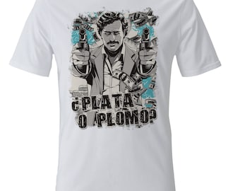 Men's Pablo Escobar Plata O Plomo t-shirt