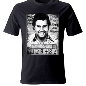 Famous Pablo Escobar Mugshot loose fit t-shirt
