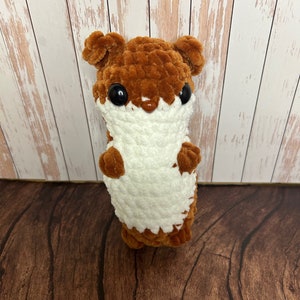 Crochet Hamster Stuffed Animal - Amigurumi Gift toy