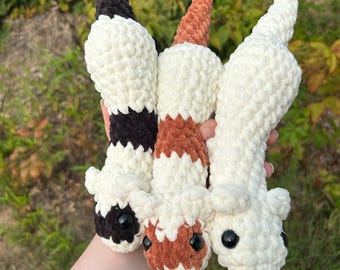 Crochet Ferrets Stuffed Animal - Plushie Pet Weasel Amigurumi