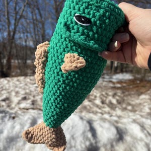 Crochet Bass Plushie - Amigurumi, Fish, Ocean, Fishing, Gift - Etsy