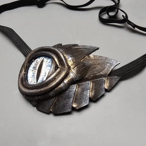 Eye Patch, Dragon Eye Patch, Dragon, LARP, Cosplay, Steampunk Eye Patch, Halloween, Costume, Renfest, Leather Eye patch, Shooting Patch