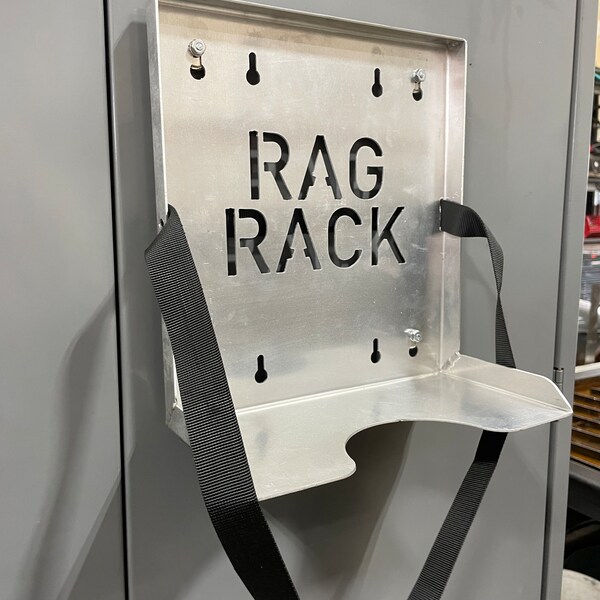 Magnetic Shop Towel Dispenser RagRack