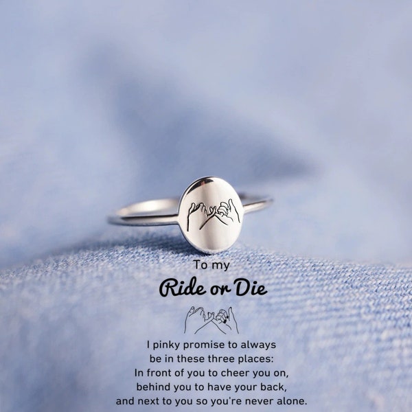 Best Friend Promise Rings Etsy