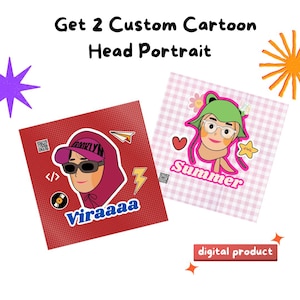Custom Cartoon Head Portrait