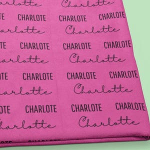 Baby Name Blanket, Newborn Name Swaddle, Personalized Baby Name Swaddle, Hospital Blanket, Baby Shower Gift, Custom Baby Gift, Gift for Baby