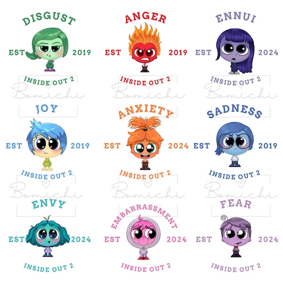 Inside out character names discount