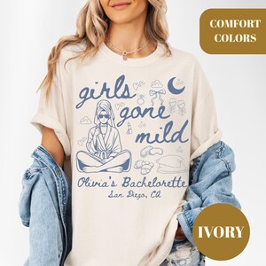 Girls Gone Mild Bachelorette Shirts, Spa Bachelorette, Personalized Bachelorette, comfort colors bach, Bachelorette party shirts, bach party