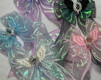 Angel lightstick bows