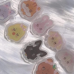 Coquetteez acrylic pin
