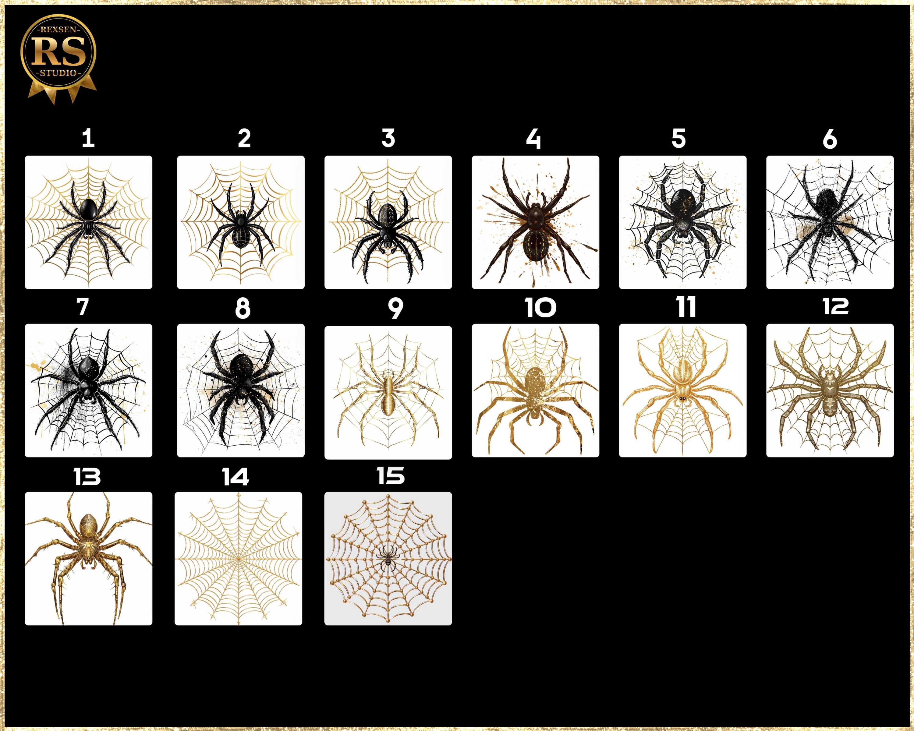 Gold Grunge Cobweb Overlays PNG, 15 Halloween Spider Web Clipart ...