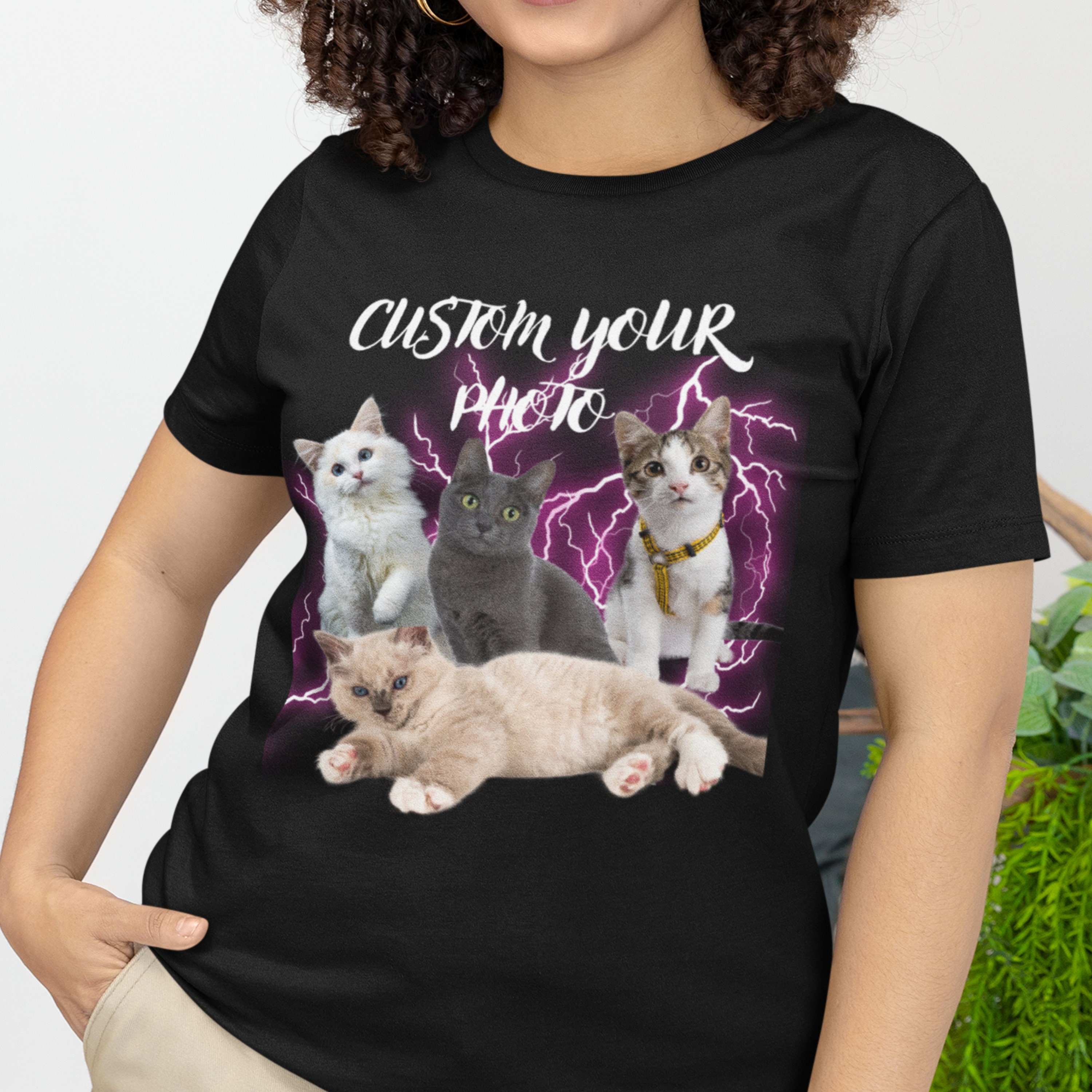 Custom T-shirt with photo, personalized TikTok shirt gift