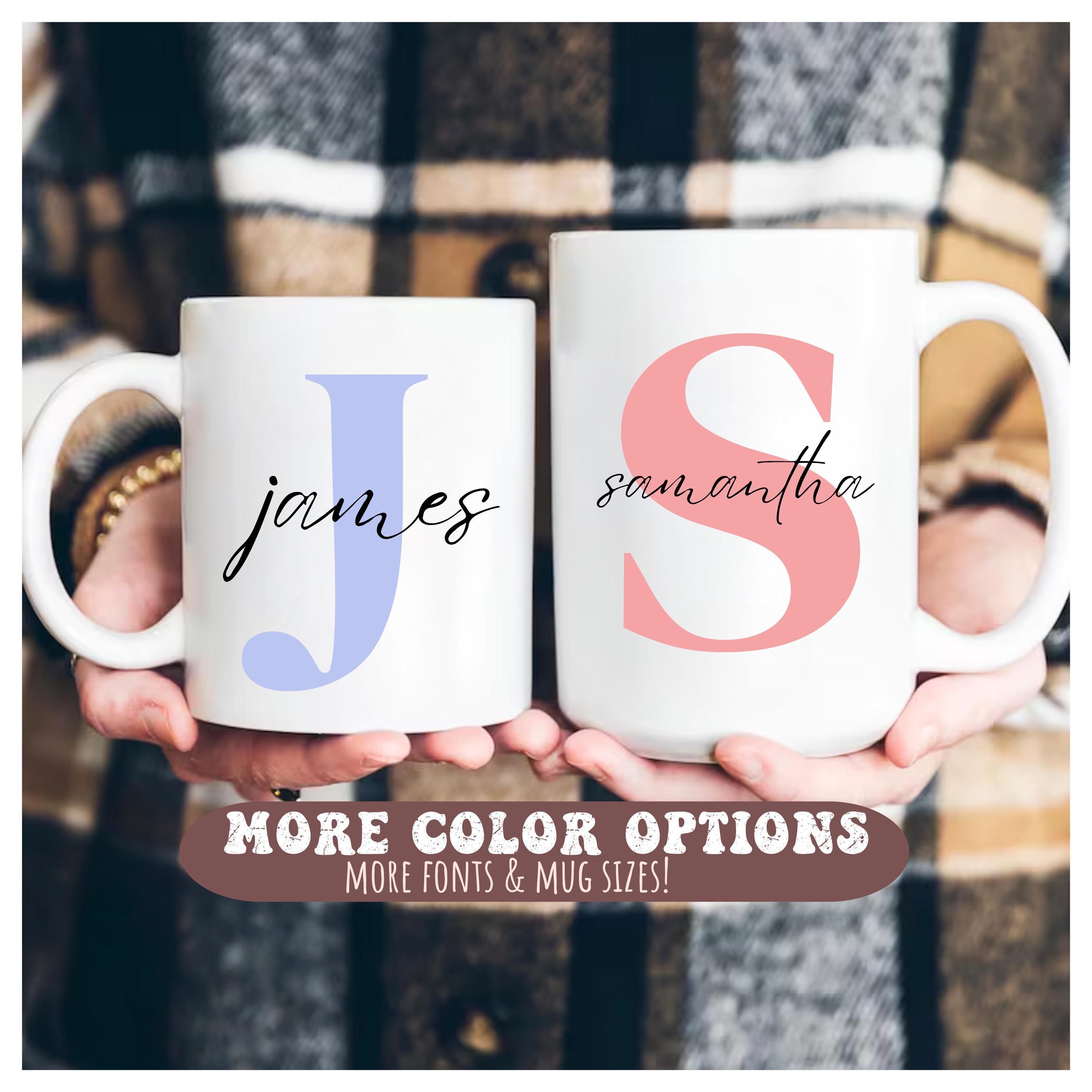 Coffee Mug With Letter J - Etsy