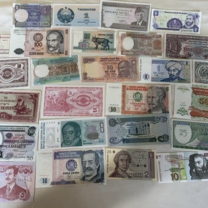 200 Banknotes from various countries. See the slideshow and pictures Sharp Images of Currency, Money, Banknotes. Instant Digital download. image 4