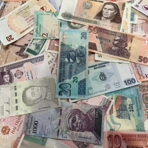 200 Banknotes from various countries. See the slideshow and pictures Sharp Images of Currency, Money, Banknotes. Instant Digital download. image 8
