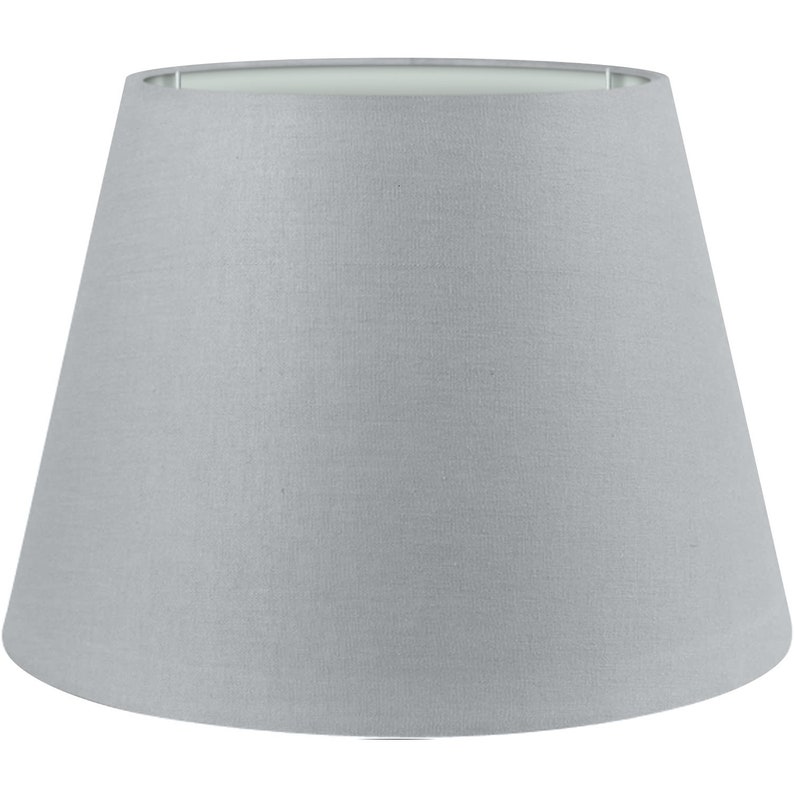 Wogati® Premium Lampenschirm E14/E27 Baumwolle verschiedene Größen & Farben Ø Unten 20-35 cm Stehlampe Hängelampe Tischlampe Bild 3