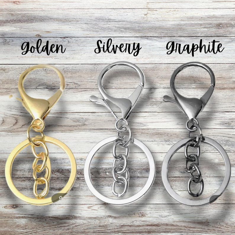 Graphite Color Key Chain Custom Silicone Beaded Keychain Wristlet | Custom Keychain | Custom ...