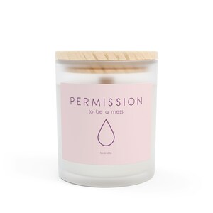 Lavender Aromatherapy Candle, Self-Care Gift, Home Decor, Relaxation, Candle for Mindfulness, Housewarming