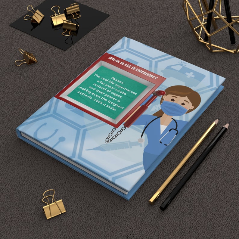Nurse Journal Gift Health Care Worker Journal Gift Thank You Journal