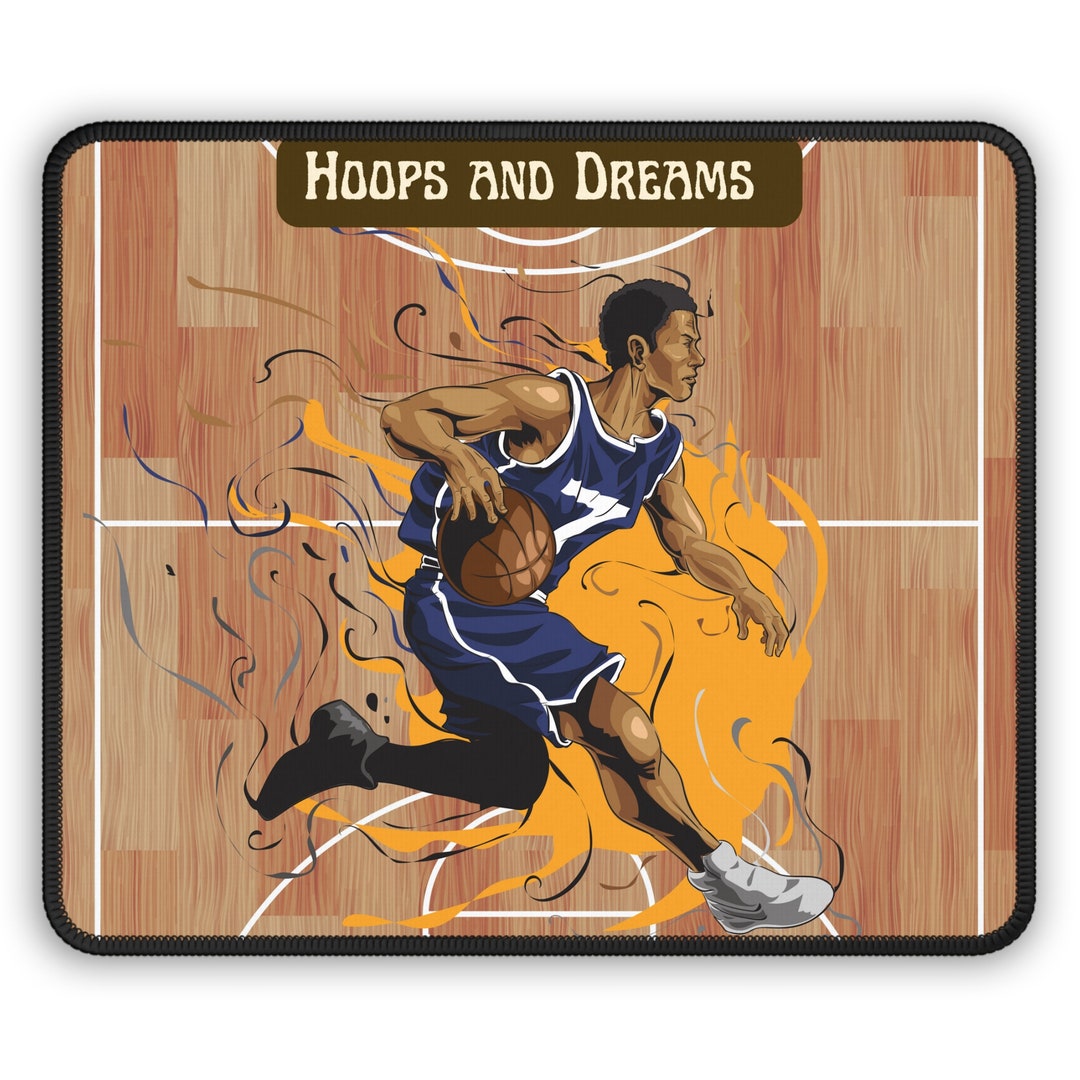 Gaming Mouse Pad MVP Basketball Mouse Pad Hoops and Dreams gift Idea