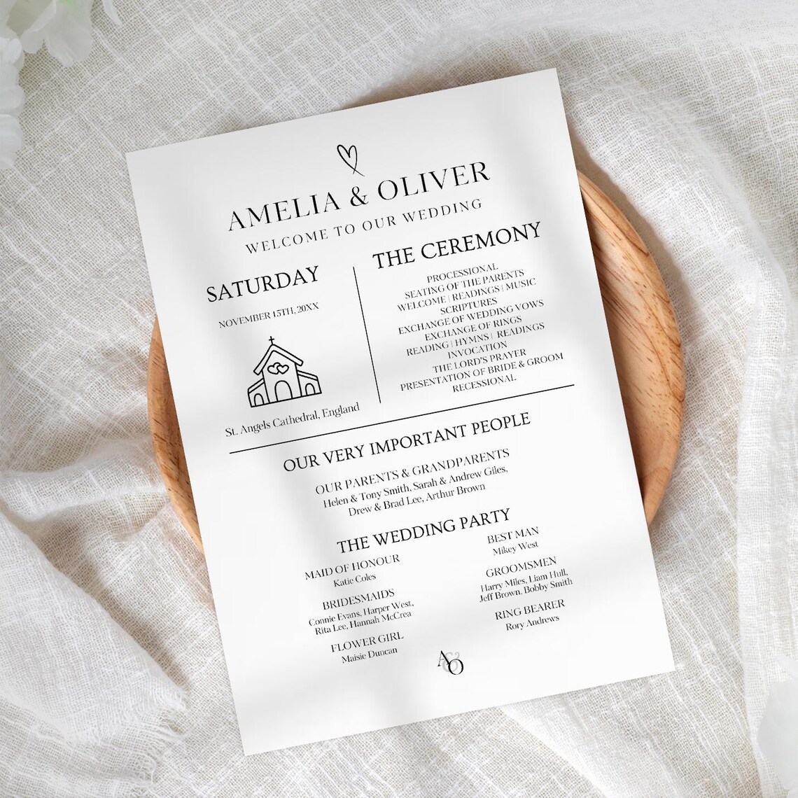 Customized Programme Template Fun Infographics Wedding Programme Template, Wedding Ceremony Timeline ...