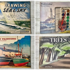 Lot of 4 Vintage Art Books