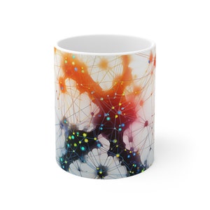 Desenvolvido em Java (ambos os tipos). Caneca de café AI. Presente de IA. Presente de aprendizado de máquina. Presente de Inteligência Artificial. Caneca de cerâmica 11 onças.