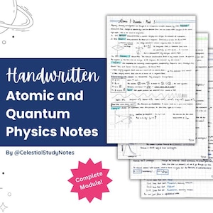 Appunti di fisica quantistica / Appunti di fisica universitaria