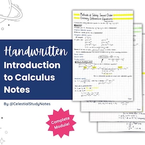 Introduction to Calculus Notes | University Physics Notes