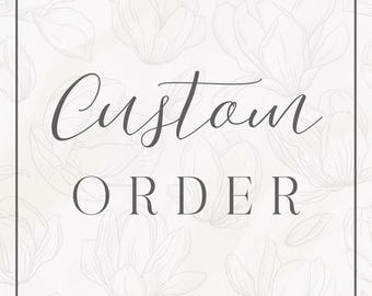 Custom Order Fee