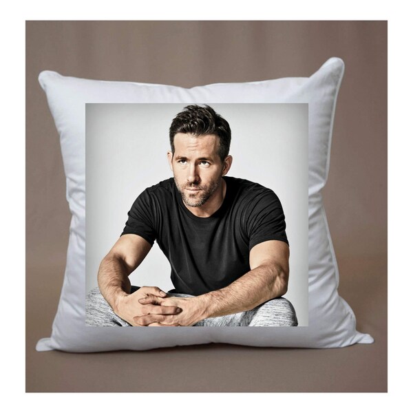Ryan Reynolds Pillow Etsy
