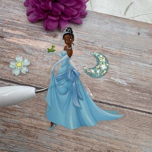 Tiana The Princess and the Frog transparent  Disney Sticker