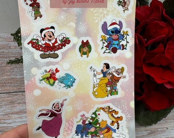 Vel met Disney-stickers kerst