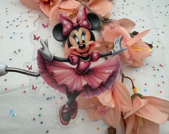 Minnie Ballerina Aufkleber