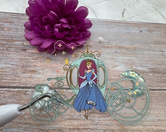 Cinderella carriage sticker