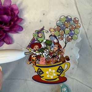 Toy Story Teetasse Aufkleber