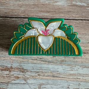 Acrylic Mulan Hair claw