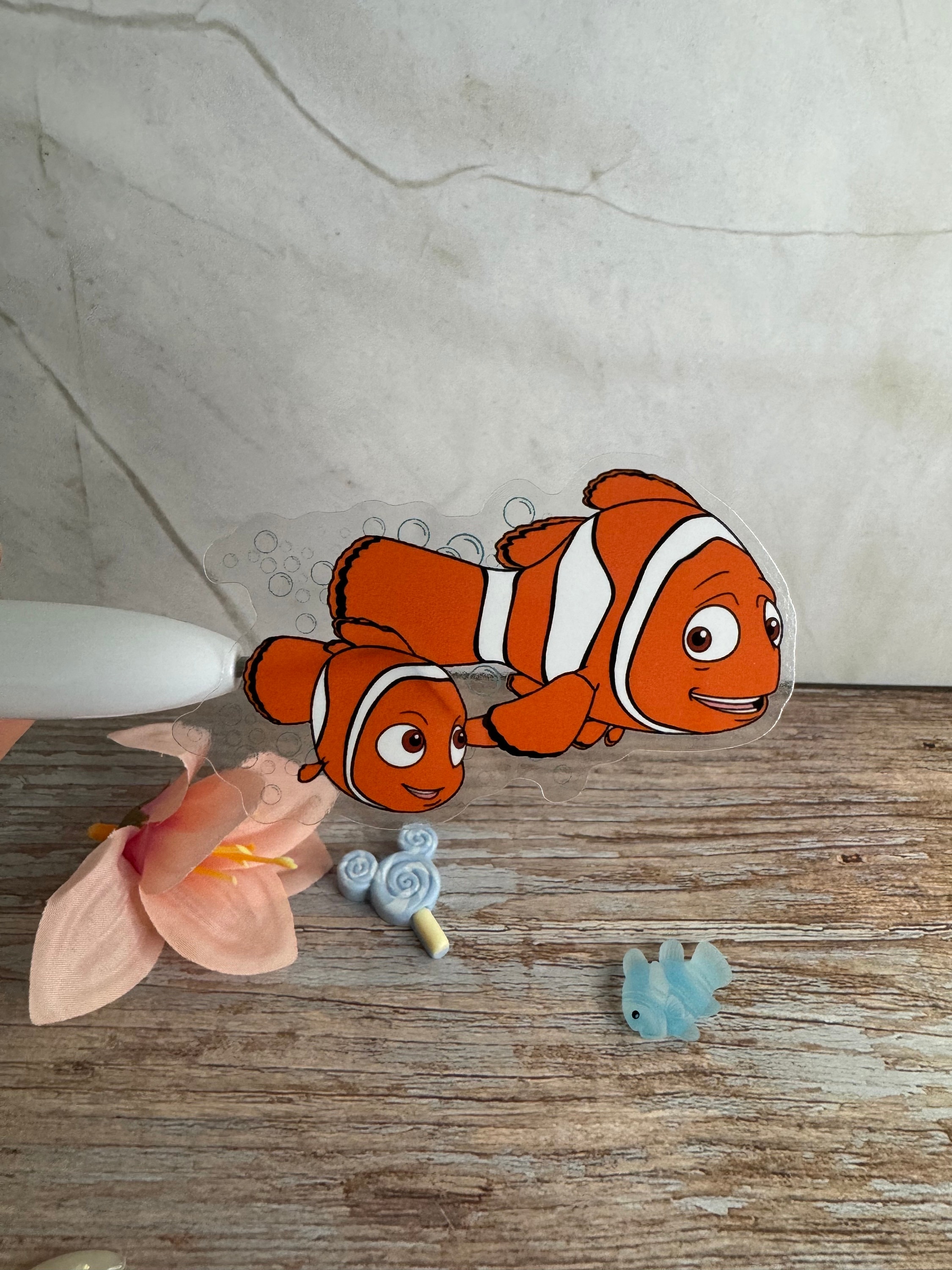 Nemo Transparent Sticker - Etsy