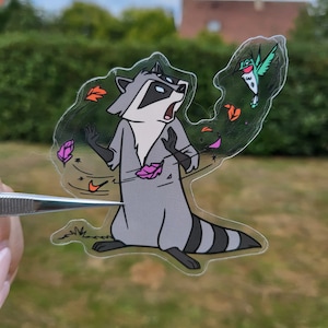 Meeko Pocahontas sticker / Disney Sticker