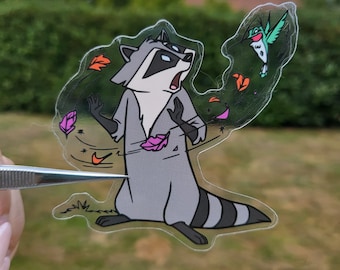 Meeko Pocahontas Sticker / Disney Sticker