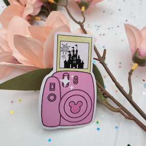 Sticker Polaroid Château Disney