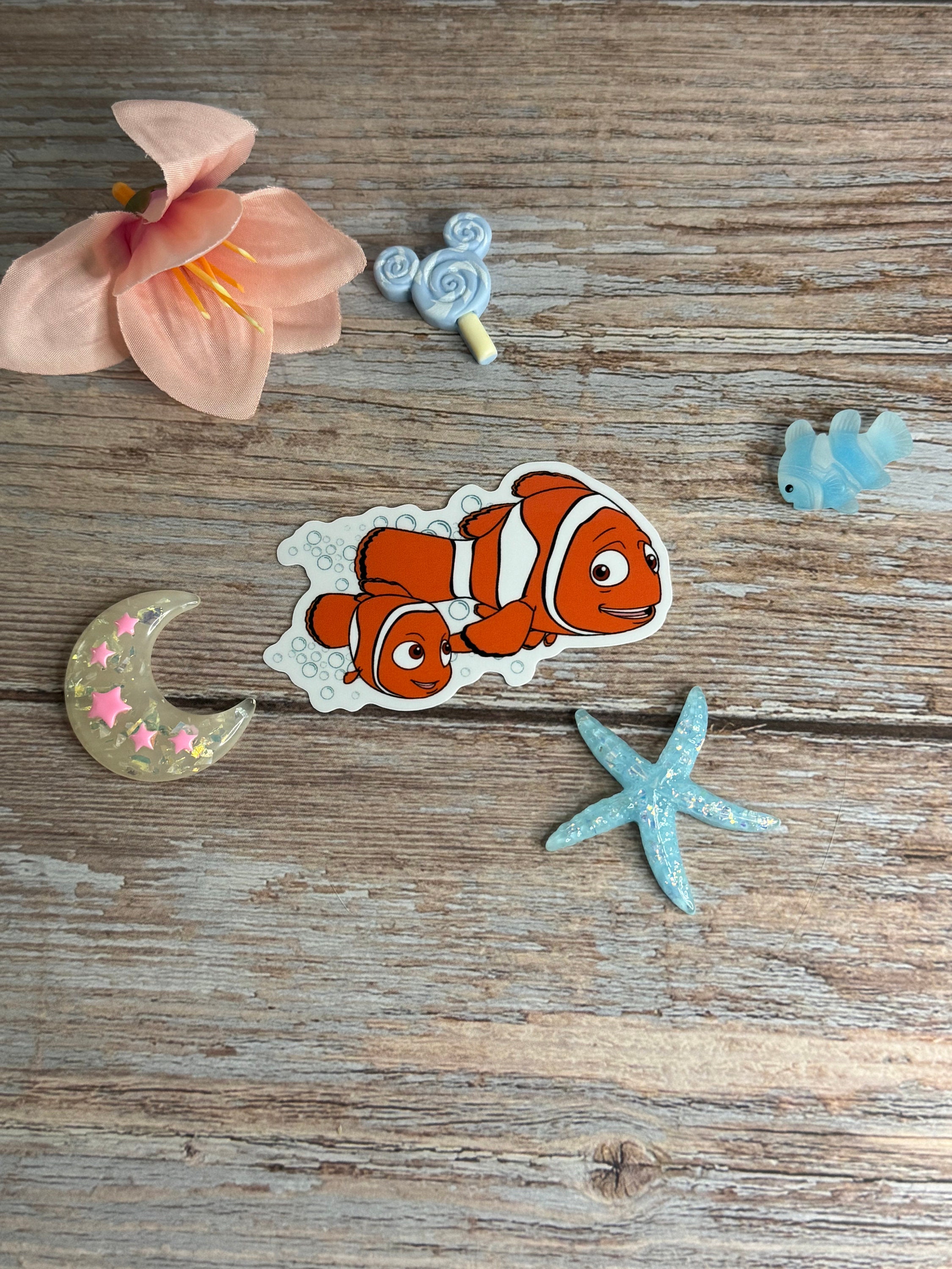 Nemo Transparent Sticker - Etsy