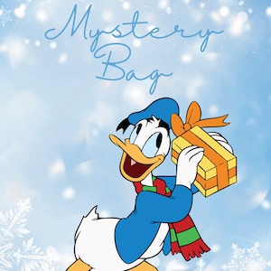 Mystery bag with Stickers / set of 6 stickers Disney