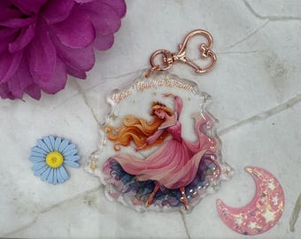 Aurora ballerina Epoxy Keychain