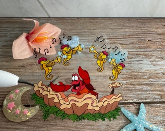 Sebastian Sticker- Little Mermaid Sticker
