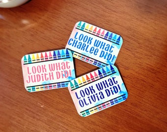 Kids art magnets