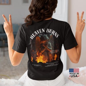 Angel Graphic T-shirt: Heavenly Cherub Design, Spiritual Tee